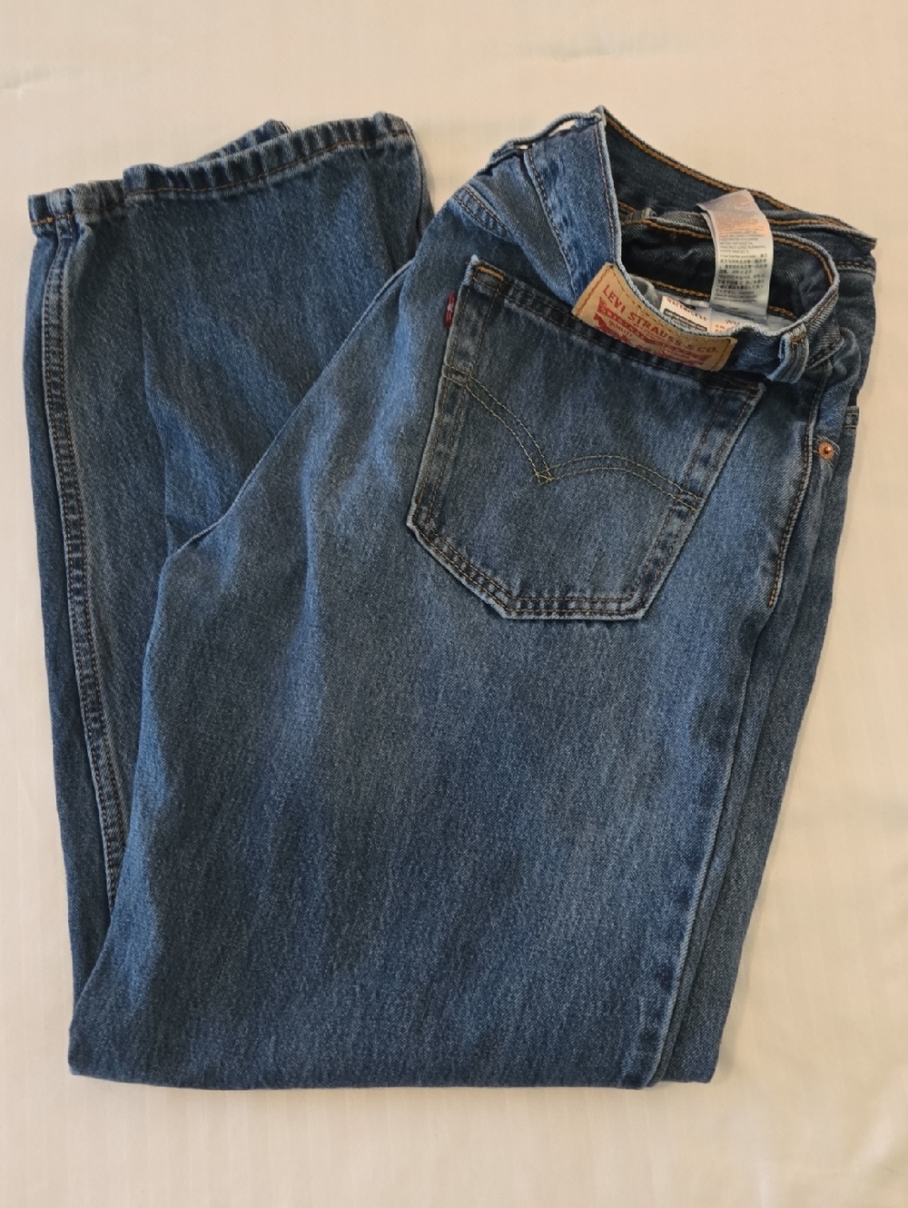 Levi's Men's Classic Relaxed Fit Blue Jeans